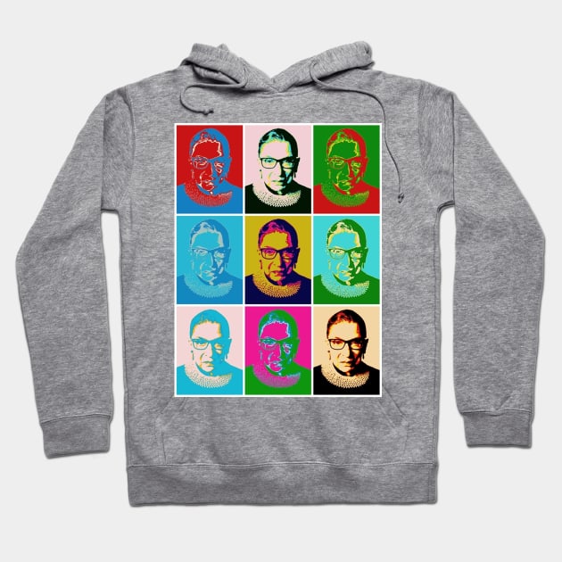 Notorious RBG - I Dissent - Supreme Hoodie by skittlemypony